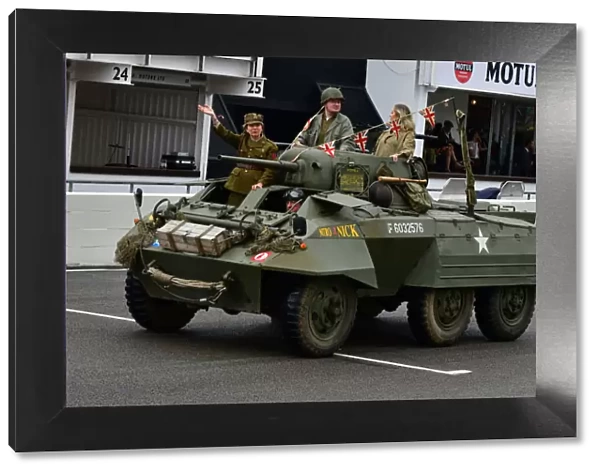 CJ9 9843 Anthony Bendkowski, M8 Greyhound Armoured Car, Nitro Nick