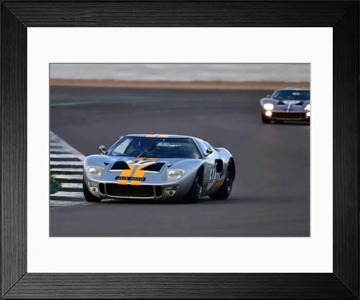 Framed Print : CJ10 2098 Gordon Shedden, Miles Griffiths, Ford GT40 Framed Print : CJ10 2098 Gordon Shedden, Miles Griffiths, Ford GT40