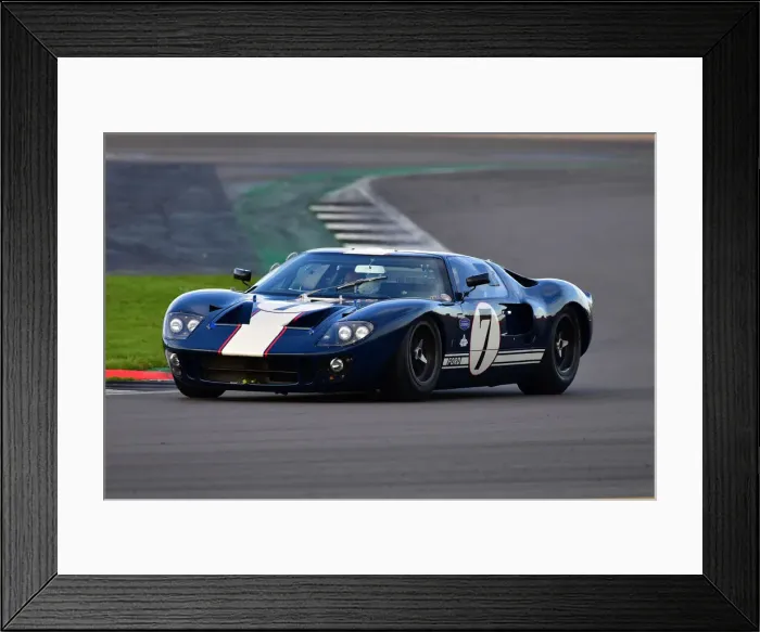 Framed Print : CJ10 2097 Mike Thorne, Xavier Sanz de Acedo, Ford GT40 Framed Print : CJ10 2097 Mike Thorne, Xavier Sanz de Acedo, Ford GT40