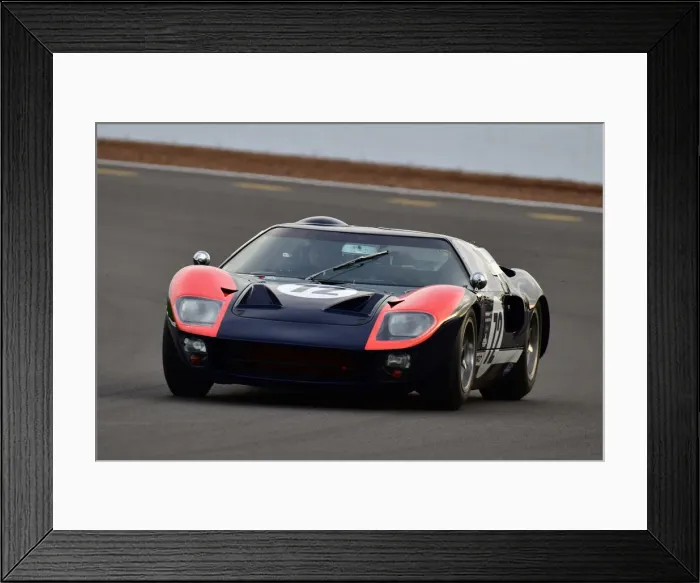 Framed Print : CJ10 2126 Richard Cook, David Cuff, Ford GT40 Framed Print : CJ10 2126 Richard Cook, David Cuff, Ford GT40