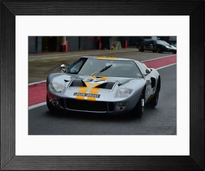 Framed Print : CM32 2390 Gordon Shedden, Miles Griffiths, Ford GT40 Framed Print : CM32 2390 Gordon Shedden, Miles Griffiths, Ford GT40