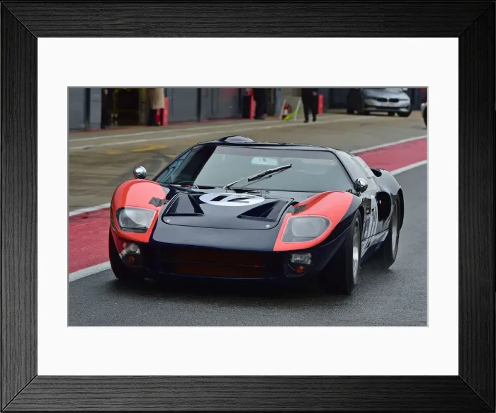 Framed Print : CM32 2391 Richard Cook, David Cuff, Ford GT40 Framed Print : CM32 2391 Richard Cook, David Cuff, Ford GT40