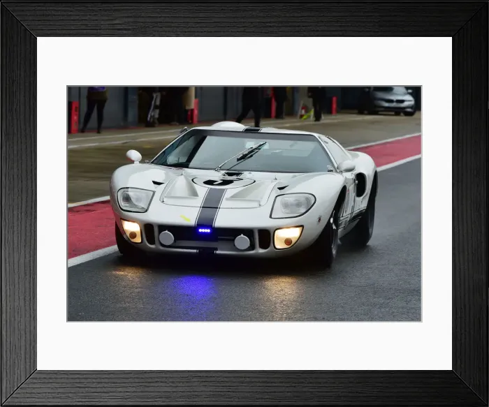 Framed Print : CM32 2395 Tarek Mahmoud, Galal Mahmoud, Ford GT40 Framed Print : CM32 2395 Tarek Mahmoud, Galal Mahmoud, Ford GT40