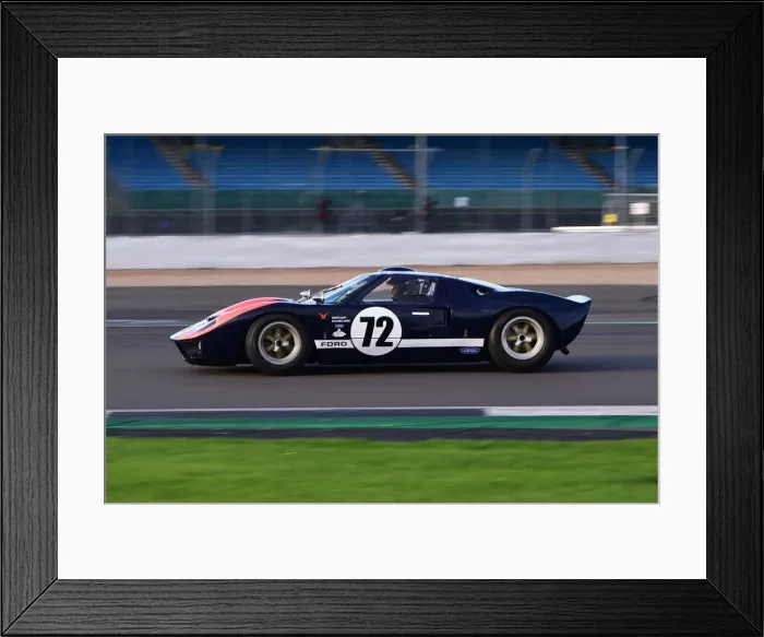 Framed Print : CM32 2912 Richard Cook, David Cuff, Ford GT40 Framed Print : CM32 2912 Richard Cook, David Cuff, Ford GT40