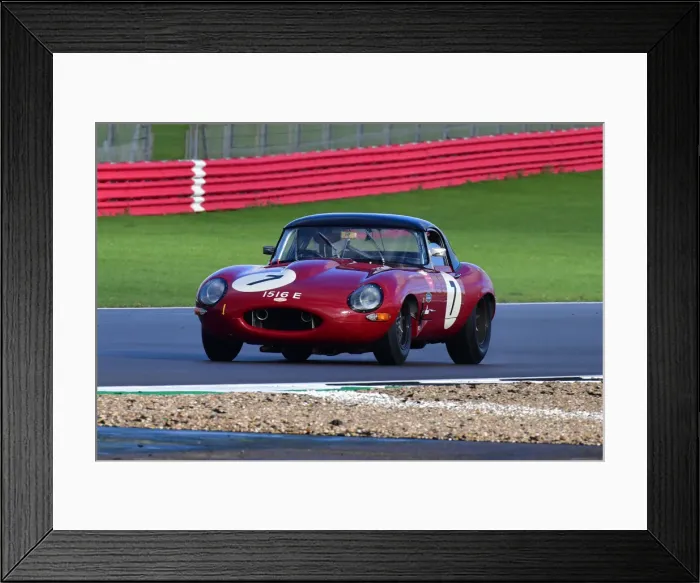 Framed Print : CJ10 1690 Mark Donnor, Andrew Smith, Jaguar E-Type semi-lightweight Framed Print : CJ10 1690 Mark Donnor, Andrew Smith, Jaguar E-Type semi-lightweight