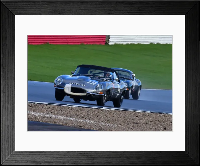 Framed Print : CJ10 1699 Marc Gordon, Nick Finburgh, Jaguar E-Type