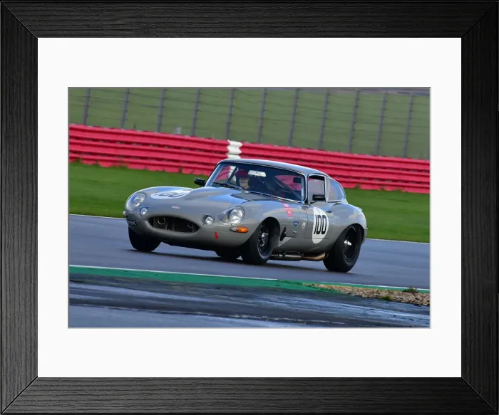 Framed Print : CJ10 1702 Louis Bracey, Jaguar E-Type Framed Print : CJ10 1702 Louis Bracey, Jaguar E-Type