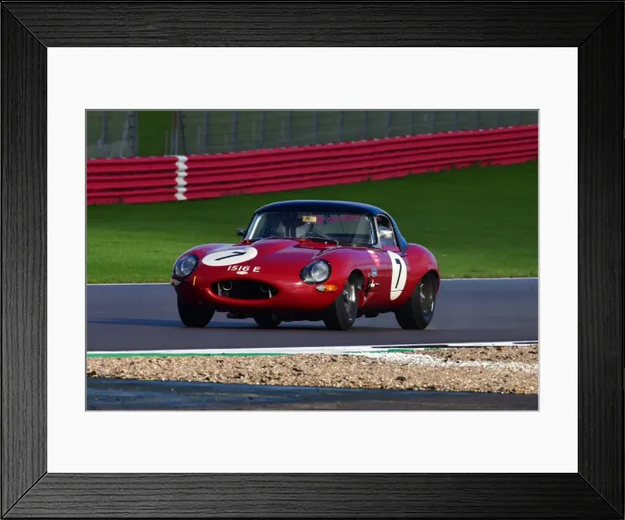 Framed Print : CJ10 1709 Mark Donnor, Andrew Smith, Jaguar E-Type semi-lightweight Framed Print : CJ10 1709 Mark Donnor, Andrew Smith, Jaguar E-Type semi-lightweight