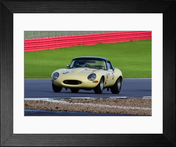 Framed Print : CJ10 1714 Mark Russell, Tony Jardine, Jaguar E-Type Framed Print : CJ10 1714 Mark Russell, Tony Jardine, Jaguar E-Type