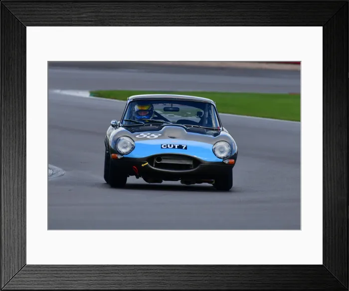 Framed Print : CJ10 1725 Richard Kent, Chris Ward, Jaguar E-Type Framed Print : CJ10 1725 Richard Kent, Chris Ward, Jaguar E-Type