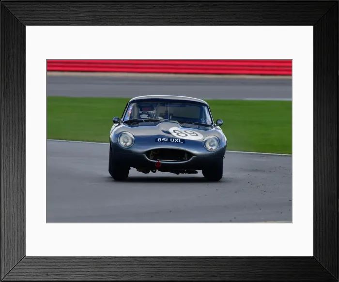 Framed Print : CJ10 1728 Robert Farrell, Dave Coyne, Jaguar E-Type