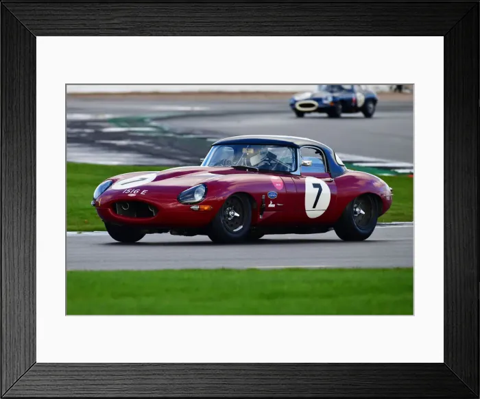 Framed Print : CJ10 1731 Mark Donnor, Andrew Smith, Jaguar E-Type semi-lightweight Framed Print : CJ10 1731 Mark Donnor, Andrew Smith, Jaguar E-Type semi-lightweight