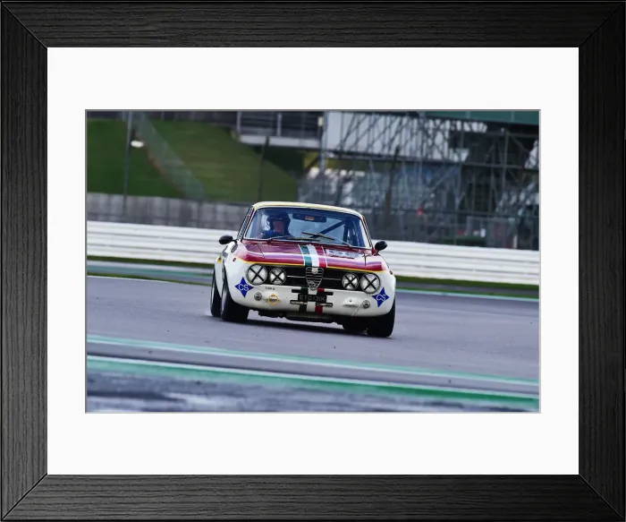 Framed Print : CM32 3201 John Symes, Alfa Romeo GTAm Framed Print : CM32 3201 John Symes, Alfa Romeo GTAm