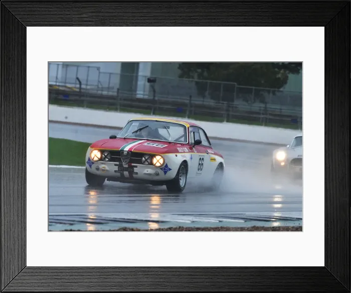 Framed Print : CJ10 2169 John Symes, Alfa Romeo GTAm Framed Print : CJ10 2169 John Symes, Alfa Romeo GTAm