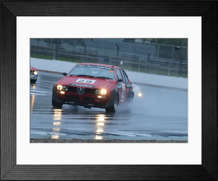 Framed Print : CJ10 2167 Chris Snowdon, Alfa Romeo Alfetta GTV2000 Framed Print : CJ10 2167 Chris Snowdon, Alfa Romeo Alfetta GTV2000