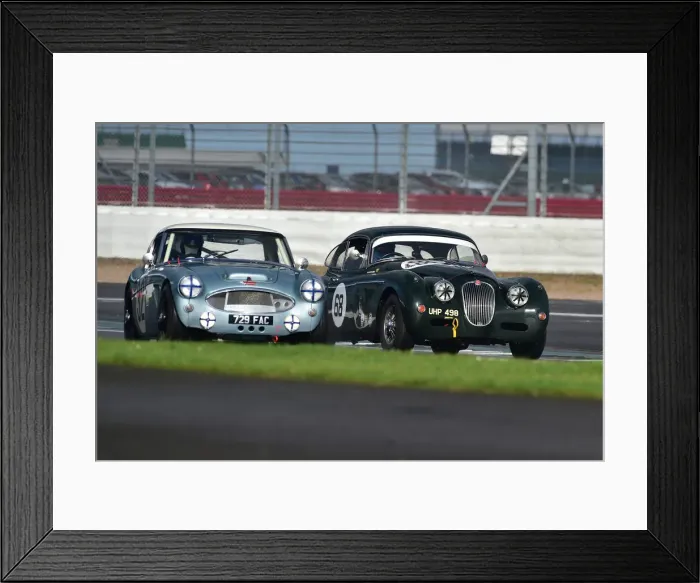 Framed Print : CM32 3149 Marc Gordon, Jaguar XK150S FHC, Alexander Hewitson, Austin Healey 3000 Mk2a Framed Print : CM32 3149 Marc Gordon, Jaguar XK150S FHC, Alexander Hewitson, Austin Healey 3000 Mk2a