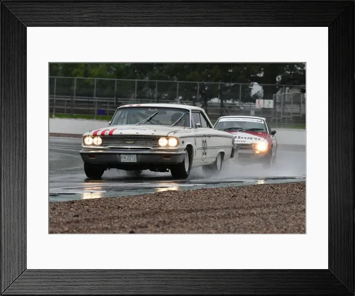 Framed Print : CJ10 2136 Fred Shepherd, Ford Galaxie Framed Print : CJ10 2136 Fred Shepherd, Ford Galaxie