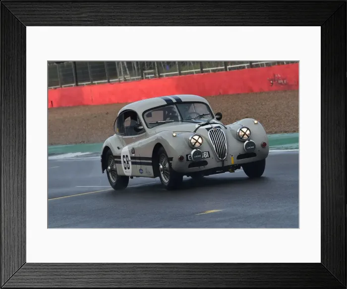 Framed Print : CM32 2223 Marc Gordon, Read Gomm, Jaguar XK140