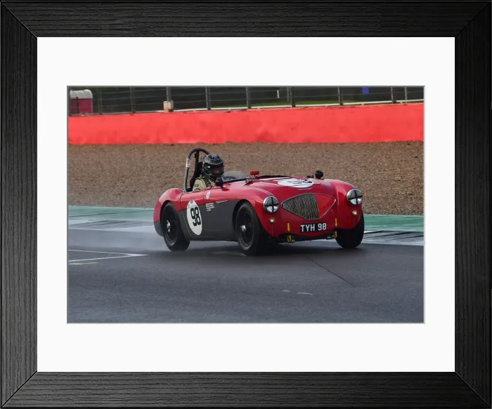 Framed Print : CM32 2236 Nick Matthews, Austin Healey 100-4 Framed Print : CM32 2236 Nick Matthews, Austin Healey 100-4
