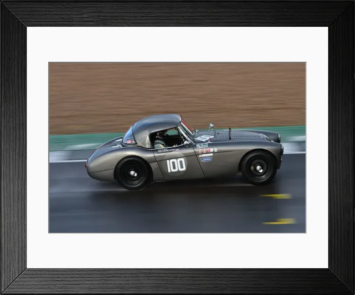 Framed Print : CM32 2340 Mike Thorne, Sarah Bennett-Baggs, Austin Healey 100M Framed Print : CM32 2340 Mike Thorne, Sarah Bennett-Baggs, Austin Healey 100M