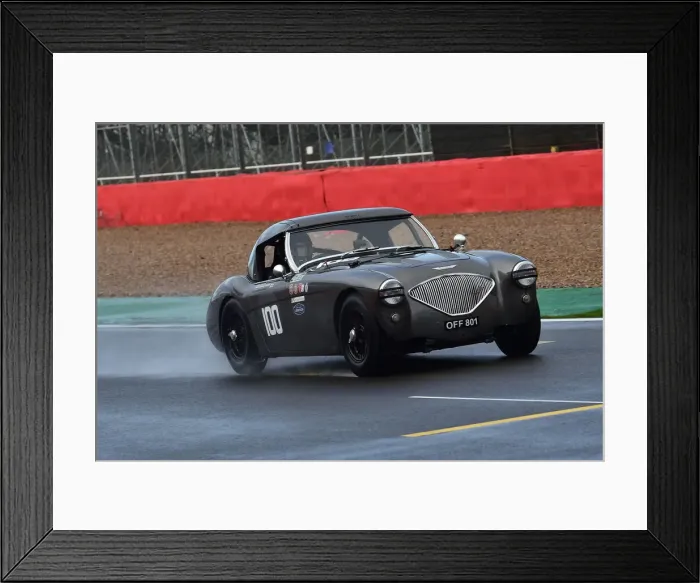 Framed Print : CM32 2205 Mike Thorne, Sarah Bennett-Baggs, Austin Healey 100M Framed Print : CM32 2205 Mike Thorne, Sarah Bennett-Baggs, Austin Healey 100M