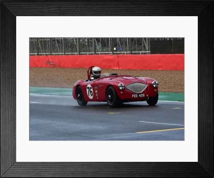 Framed Print : CM32 2207 Nathan Harrison, Oliver Harris, Austin Healey 100-4 Framed Print : CM32 2207 Nathan Harrison, Oliver Harris, Austin Healey 100-4