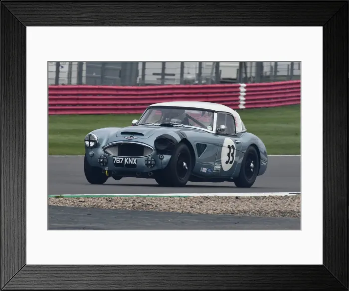 Framed Print : CJ9 2047 Alex Bell, Julian Thomas, Austin Healey 3000 Framed Print : CJ9 2047 Alex Bell, Julian Thomas, Austin Healey 3000