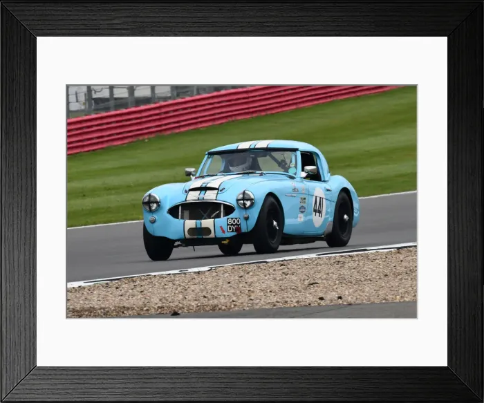 Framed Print : CJ9 2084 Theo Hunt, Austin Healey 3000 Framed Print : CJ9 2084 Theo Hunt, Austin Healey 3000