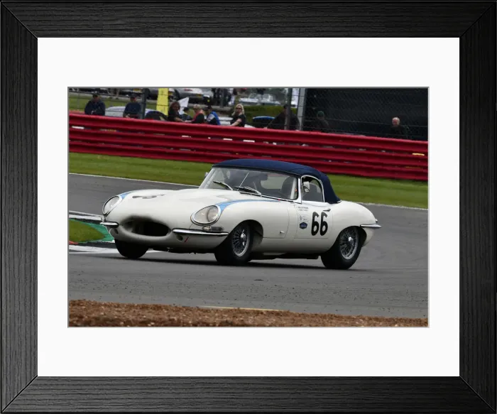 Framed Print : CJ9 2099 James Cottingham, Harvey Stanley, Jaguar E-Type Framed Print : CJ9 2099 James Cottingham, Harvey Stanley, Jaguar E-Type