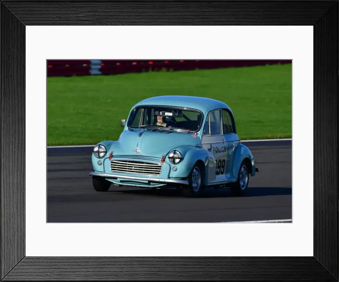 Framed Print : CJ10 2082 Chris Rea, Morris Minor Police Framed Print : CJ10 2082 Chris Rea, Morris Minor Police