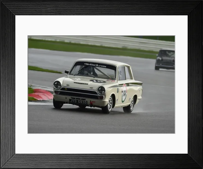 Framed Print : CM32 2502 John McGurk, Justin Law, Lotus Ford Cortina Framed Print : CM32 2502 John McGurk, Justin Law, Lotus Ford Cortina