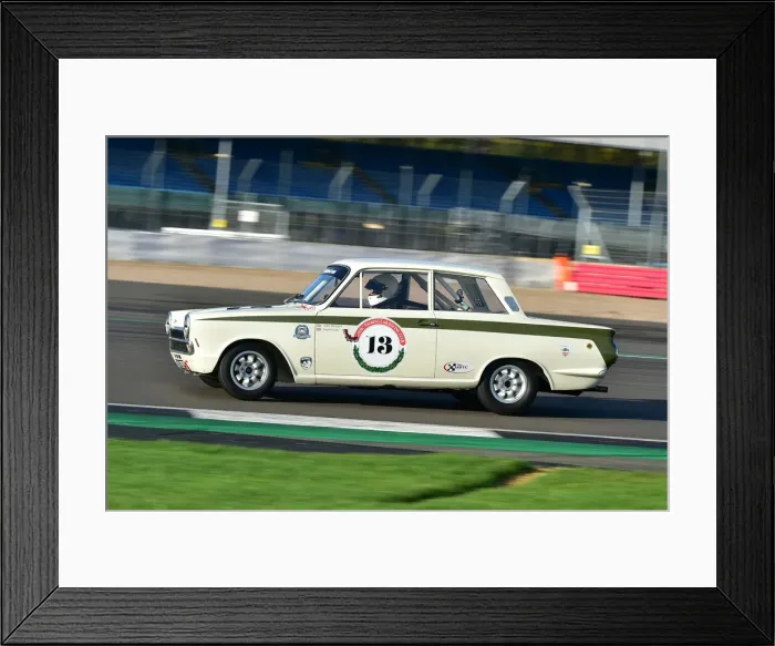 Framed Print : CM32 2827 John McGurk, Justin Law, Lotus Ford Cortina Framed Print : CM32 2827 John McGurk, Justin Law, Lotus Ford Cortina