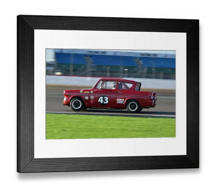 Framed Print : CM32 2664 Eric Walker, Ford Anglia Framed Print : CM32 2664 Eric Walker, Ford Anglia