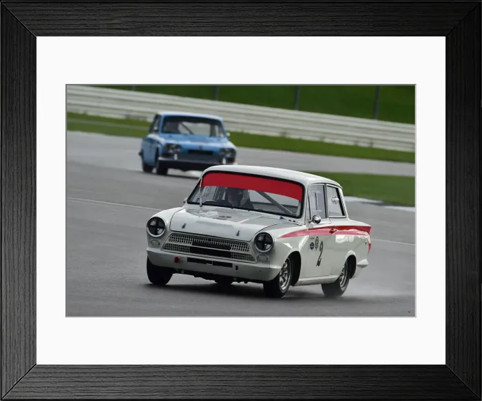 Framed Print : CM32 2489 Neil Brown, Lotus Ford Cortina Framed Print : CM32 2489 Neil Brown, Lotus Ford Cortina