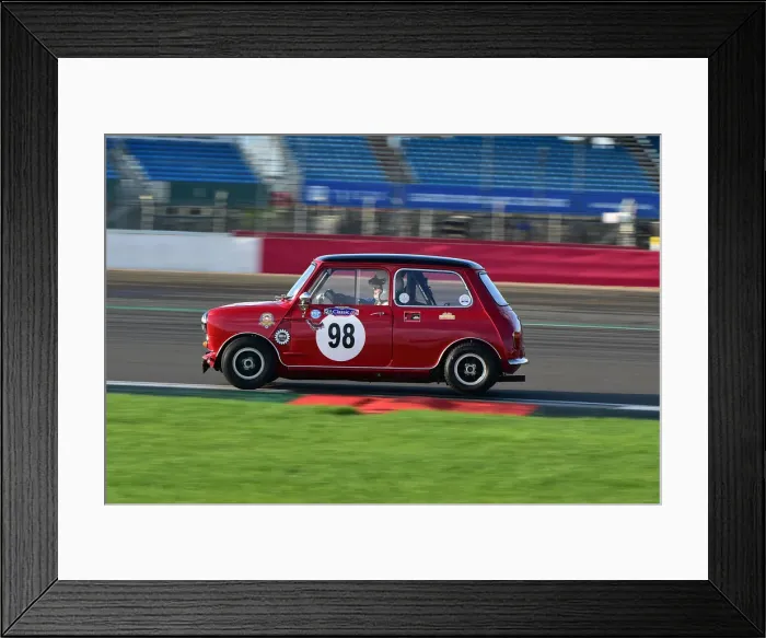 Framed Print : CM32 2680 Mike Davies, John Davies, Austin Mini Cooper S Framed Print : CM32 2680 Mike Davies, John Davies, Austin Mini Cooper S