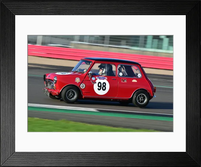 Framed Print : CM32 2835 Mike Davies, John Davies, Austin Mini Cooper S Framed Print : CM32 2835 Mike Davies, John Davies, Austin Mini Cooper S