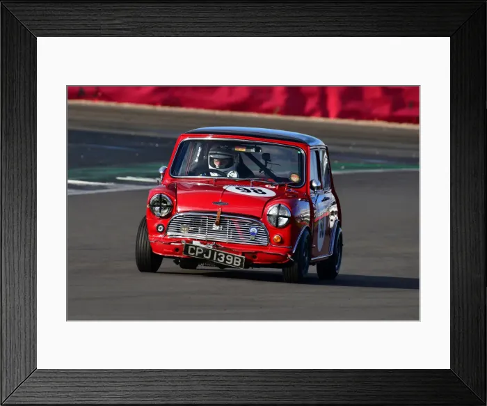 Framed Print : CJ10 2094 Mike Davies, John Davies, Austin Mini Cooper S Framed Print : CJ10 2094 Mike Davies, John Davies, Austin Mini Cooper S