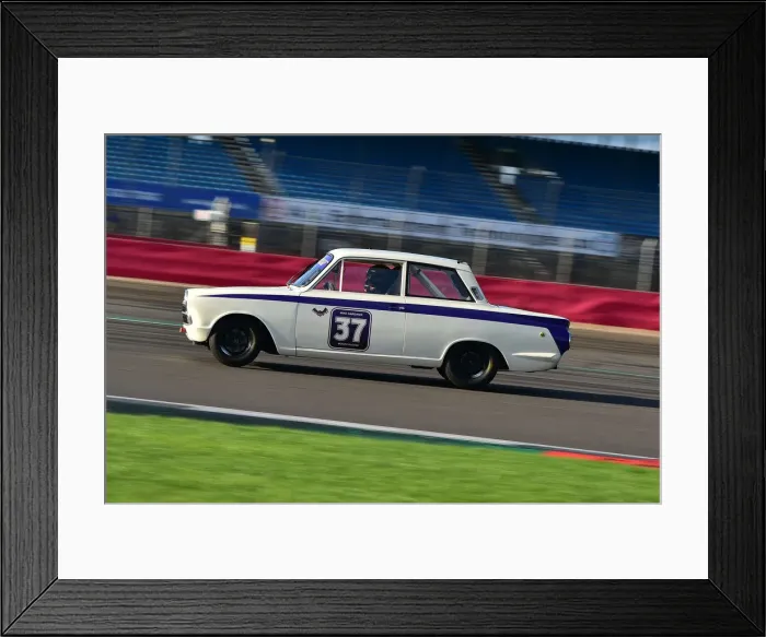 Framed Print : CM32 2636 Mike Gardiner, Josh Cook, Lotus Ford Cortina Framed Print : CM32 2636 Mike Gardiner, Josh Cook, Lotus Ford Cortina