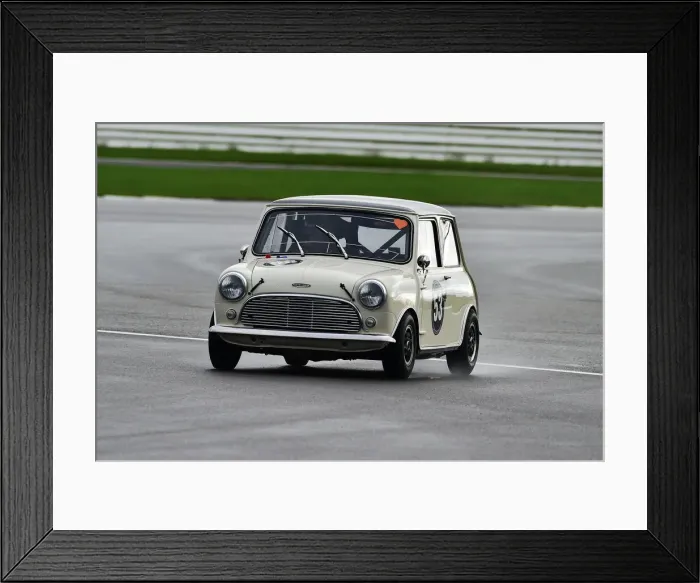 Framed Print : CM32 2465 Phil Bullen Brown, Austin Mini Cooper S Framed Print : CM32 2465 Phil Bullen Brown, Austin Mini Cooper S