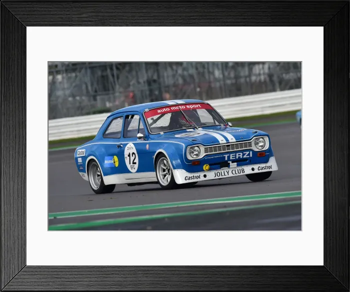 Framed Print : CM32 3380 Ben Gill, Ford Escort RS1600 Framed Print : CM32 3380 Ben Gill, Ford Escort RS1600