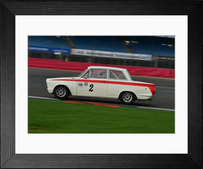 Framed Print : CM32 3492 Neil Brown, Lotus Ford Cortina Framed Print : CM32 3492 Neil Brown, Lotus Ford Cortina