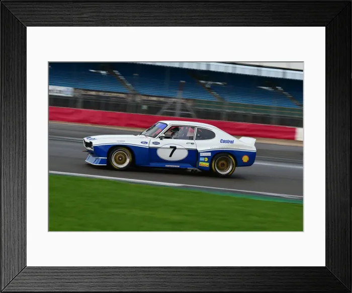 Framed Print : CM32 3442 Gary Pearson, Ford Capri RS3100 Framed Print : CM32 3442 Gary Pearson, Ford Capri RS3100