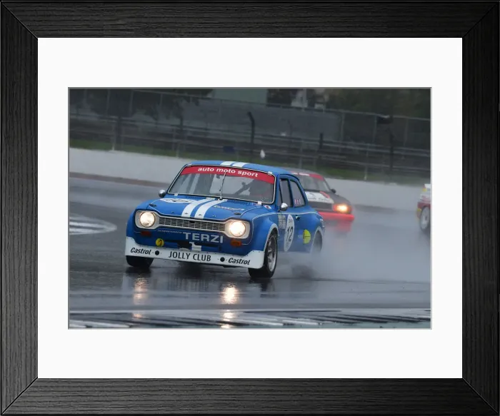 Framed Print : CJ10 2260 Ben Gill, Ford Escort RS1600 Framed Print : CJ10 2260 Ben Gill, Ford Escort RS1600