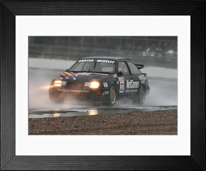 Framed Print : CJ10 2240 Paul Mensley, Ford Sierra Cosworth Framed Print : CJ10 2240 Paul Mensley, Ford Sierra Cosworth