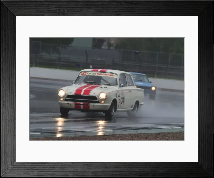 Framed Print : CJ10 2269 Shaun Balfe, Tom Ashton, Lotus Ford Cortina Framed Print : CJ10 2269 Shaun Balfe, Tom Ashton, Lotus Ford Cortina