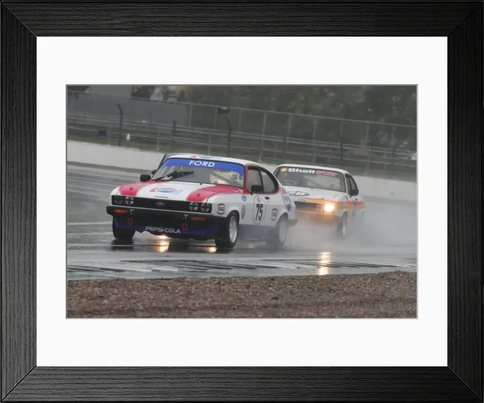 Framed Print : CJ10 2249 Jonathan White, Ford Capri 3 litre S Framed Print : CJ10 2249 Jonathan White, Ford Capri 3 litre S