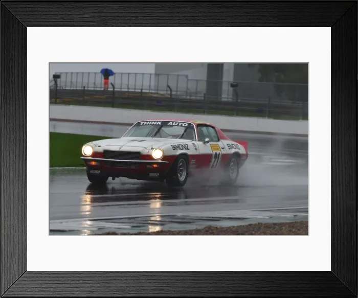 Framed Print : CJ10 2255 Oliver Bryant, Grahame Bryant, Chevrolet Camaro