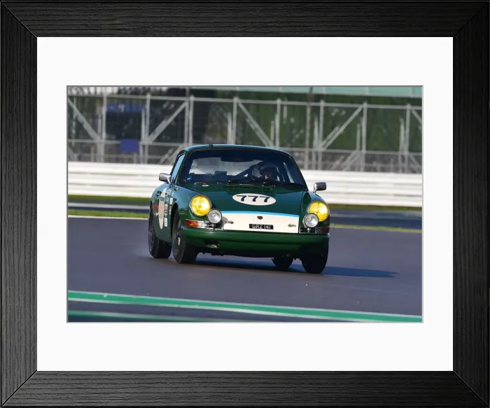 Framed Print : CM32 3115 Guy Ziser, Richard Tuthill, Porsche 911