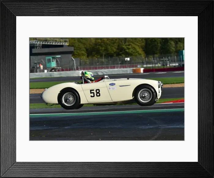 Framed Print : CM32 3055 David Stanley, Micah Stanley, Alex Toyne, Austin Healey 100 Le Mans Framed Print : CM32 3055 David Stanley, Micah Stanley, Alex Toyne, Austin Healey 100 Le Mans