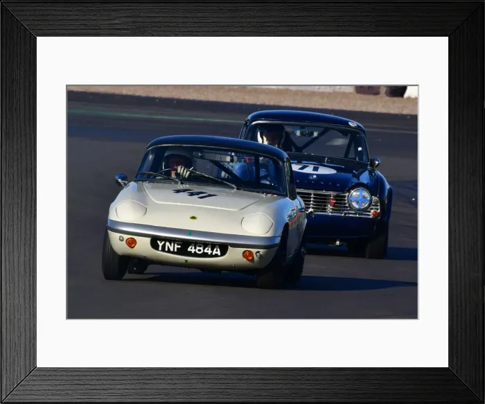 Framed Print : CJ10 2540 Robert Barrie, Steve Monk, Lotus Elan S1 Framed Print : CJ10 2540 Robert Barrie, Steve Monk, Lotus Elan S1